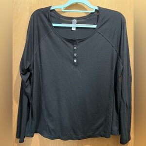 Long sleeve sleep shirt XL